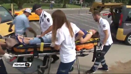 Kadıköy'de dolmuş kazası