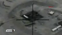 Pentagon IŞİD'in petrol rafinesinin vurulma görüntülerini yayınladı