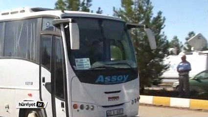 Serbest kalan 49 rehine böyle getirildi