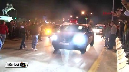 Muş'ta gece boyu olaylar sürdü