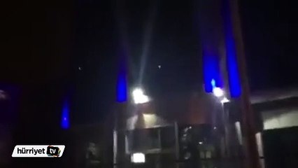 Yeni Akit protestosunda silah sesleri