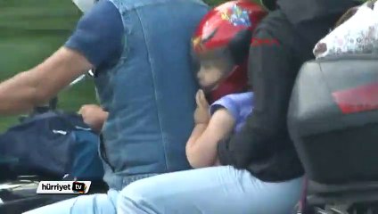 TEM'de tehlikeli yolculuk