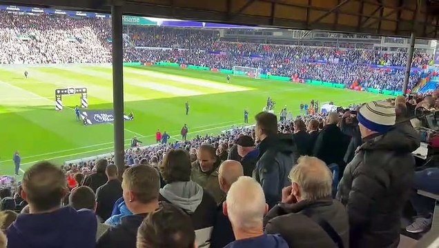 Elland Road atmosphere before Leeds take on Arsenal