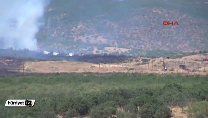 Tunceli 4'üncü Komando Tugayında yangın