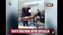 Öğrencilerin öğretmenle alay ettiği görüntülere soruşturma