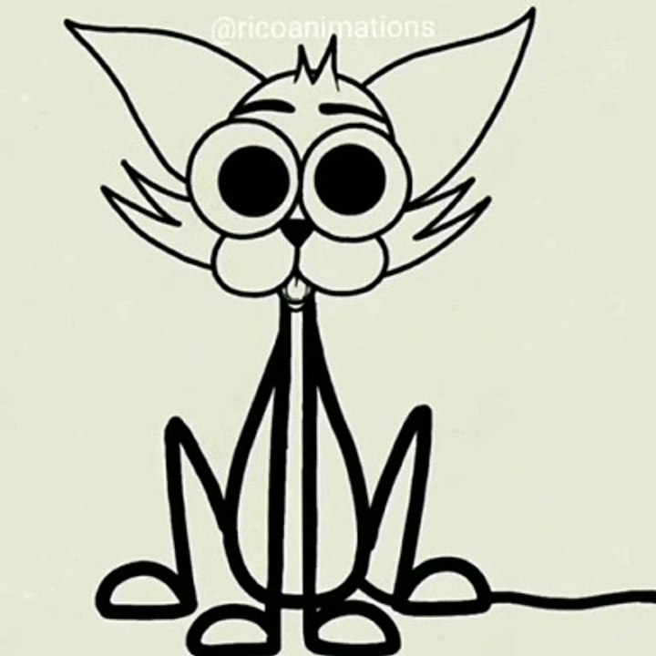 Funny cartoon video