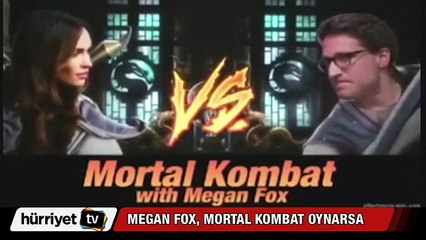 Megan Fox Mortal Kombat oynarsa