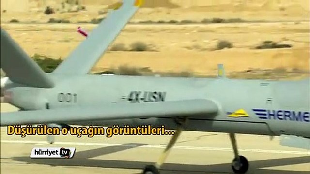 İran düşürdüğü İsrail uçağının görüntülerini yayınladı