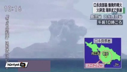 Japonya'da yanardağ paniği