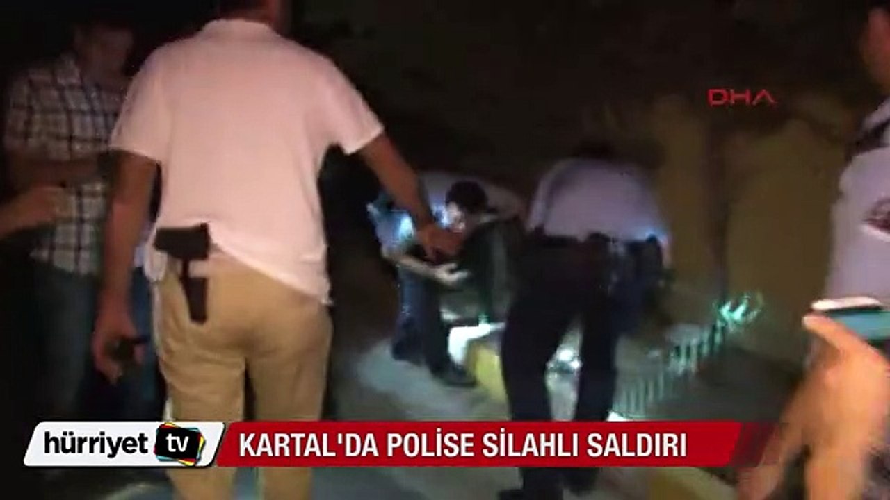Kartal'da polise silahlı saldırı