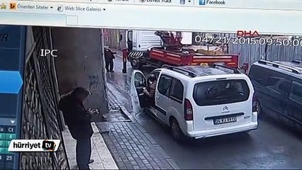 Vinç operatörünün feci ölümü kamerada