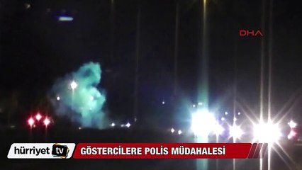 İpek Yolu'nu kapatan göstericilere polis müdahalesi