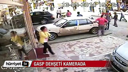 Gasp dehşeti kamerada