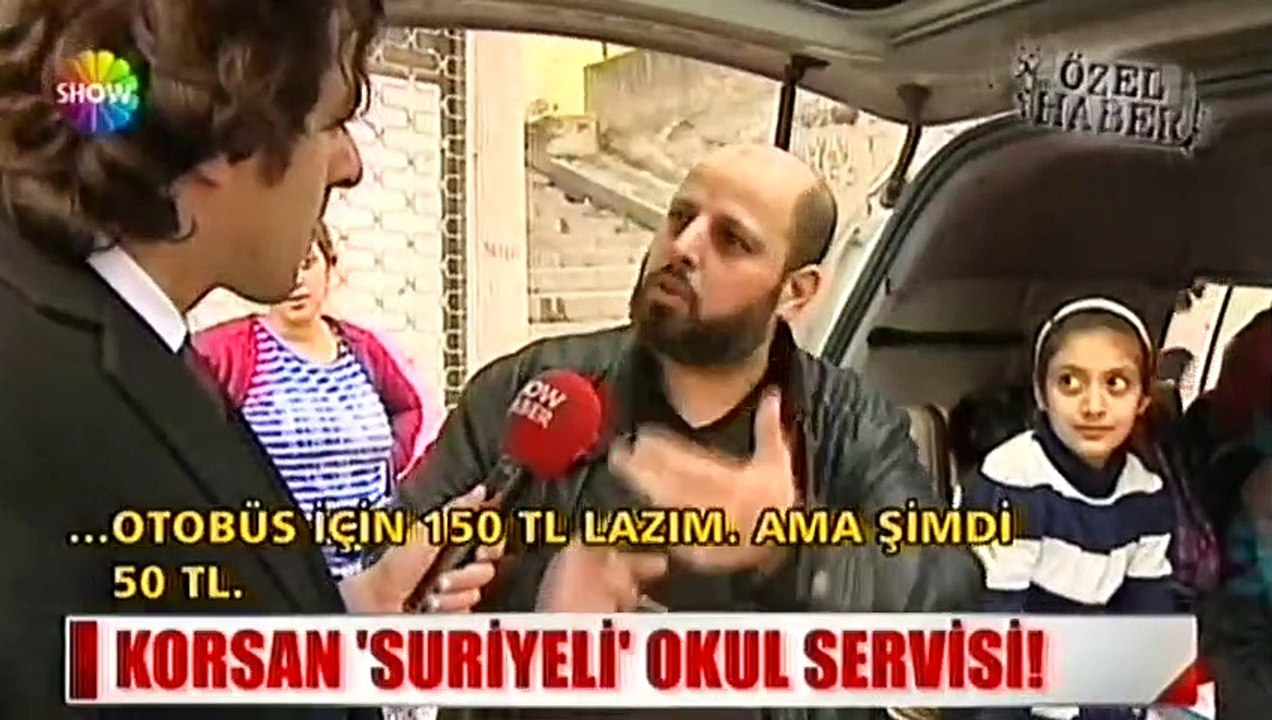 Suriyeli öğrencilere Korsan Okul Servisi Dailymotion Video 1462