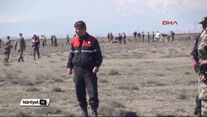Konya'da askeri uçak düştü: 2 pilot şehit