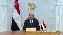 كلمة الرئيس عبد الفتاح السيسي خلال افتتاح أسبوع القاهرة للمياه في نسخته الخامسة
