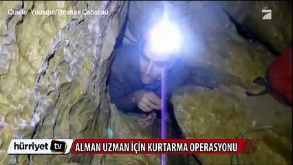 1148 metre derinlikteki mağarada kurtarma operasyonu