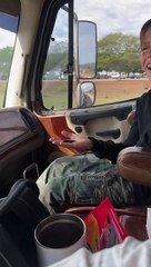 Son Loses Pet Cockroach on Road Trip