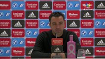 Rueda de prensa de Xavi Hernández tras el Real Madrid vs. Barcelona de LaLiga Santander