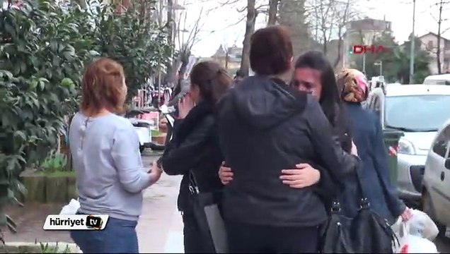 Kız öğrenci yurdunda yangın paniği