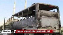 Yanan minibüs İstanbul trafiğini felç etti