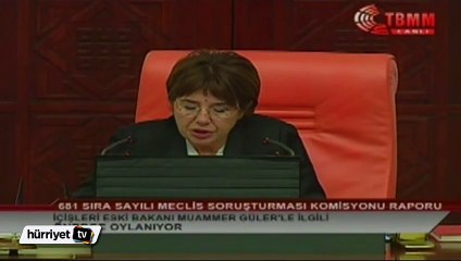 Muammer Güler'in yüce divan önergesine ret