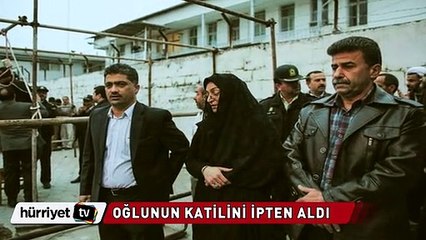 Oğlunun katilini ipten aldı