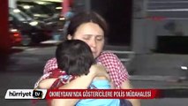 Okmeydanı'nda göstericilere polis müdahalesi