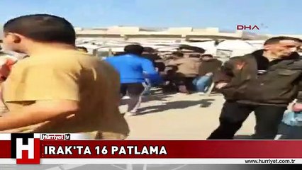 IRAK'TA 16 PATLAMA: 44 ÖLÜ