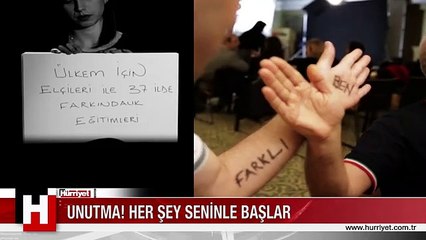 ÜLKEM İÇİN ENGEL TANIMIYORUM! UNUTMA, HER ŞEY SENİNLE BAŞLAR