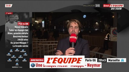 Les compos avant PSG-OM - Foot - L1