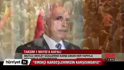 Vali Mutlu'dan gaf