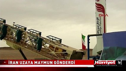 İRAN UZAYA MAYMUN GÖNDERDİ