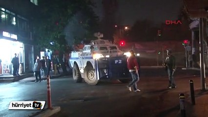 Okmeydanı'nda gergin gece