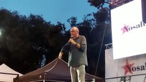 Lluís Llach, a la cloenda de l'acampada de l'ANC