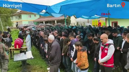 Bakanlar şehit madenci İbrahim Köse'nin cenazesine katıldı