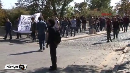 ODTÜ'de müdahale başladı