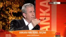 MANSUR YAVAŞ CNN TÜRK'TE GAZETECİLERİN SORULARINI YANITLADI