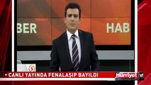 SPİKER CANLI YAYINDA BAYILDI