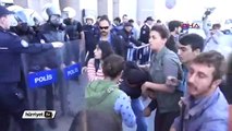 İstanbul Adalet Sarayı önünde polis müdahalesi