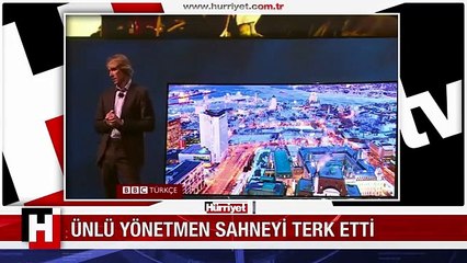 ÜNLÜ YÖNETMEN MICHAEL BAY SAHNEYİ TERK ETTİ