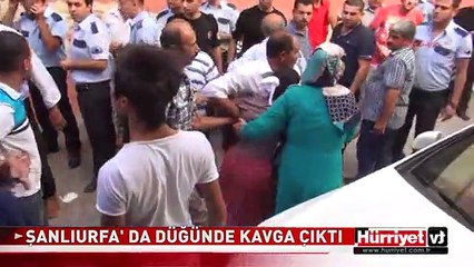 ŞANLIURFA' DA DÜĞÜNDE KAVGA ÇIKTI