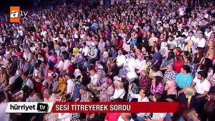 Sesi titreyerek sordu