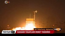 Kassam Tugayları roket yağdırdı