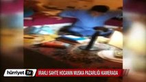 Iraklı sahte hocanın muska pazarlığı kamerada