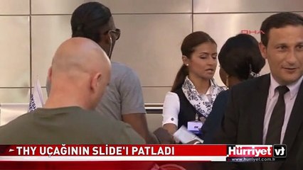 DROGBA'NIN UÇAĞINDA HEYECANLI DAKİKALAR