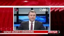 FLASH TV'DE ŞAFAK SEZER'E GÖNDERME