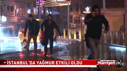 İSTANBUL YAĞMURA TESLİM