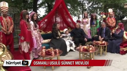 Bursa Vali Yardımcısı'ndan Osmanlı usulü sünnet töreni