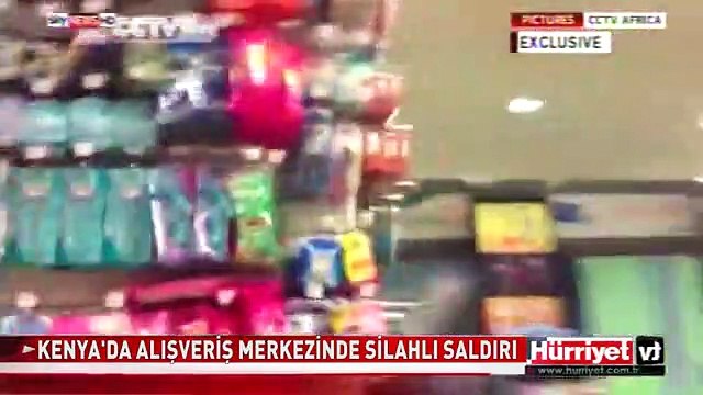 KENYA'DA ALIŞVERİŞ MERKEZİNDE SİLAHLI SALDIRI